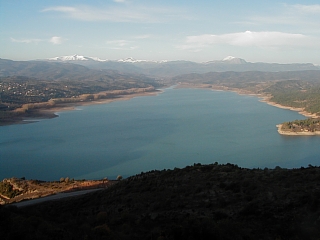 lago barasona herfst